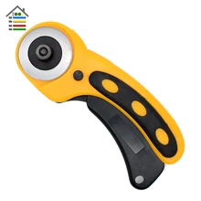 High quality Rotary Cutter 45mm Fabric Paper Vinyl Circular Cut Blade Patchwork Leather Craft Roller Cutter Round