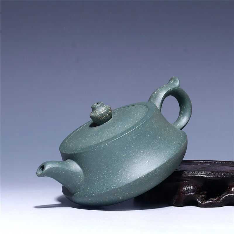 Новый чайник Zisha домашний подарок чайный набор кунг-фу оригинальный рудник из фиолетовой глины Zhu Mu Zisha продукт зеленая грязь основа горшок
