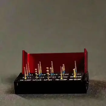 

2kit FG dental burs diamond kit for veneer porcelain 15pcs/kit