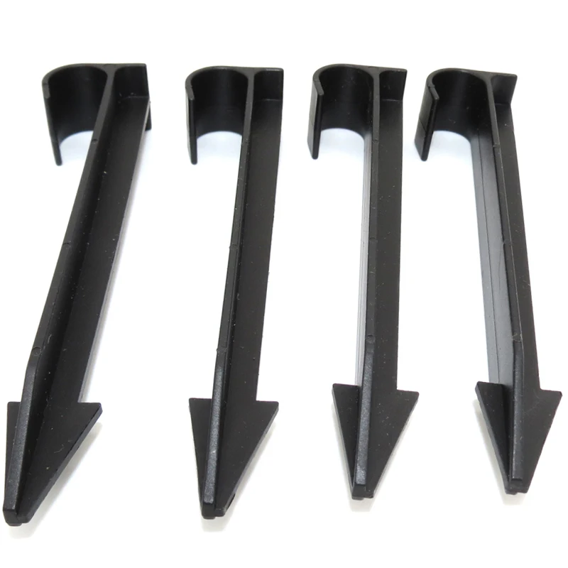 

50Pcs Dn20 Hold Down Ground Stakes For Irrigation Ldpe Hose Compatible Holding Down Securing Mini Irrigation Fittings