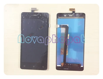 

Novaphopat 100% Tested Black Screen For Highscreen Power Four LCD Display Touch Screen Digitizer Sensor Full Complete Assembly