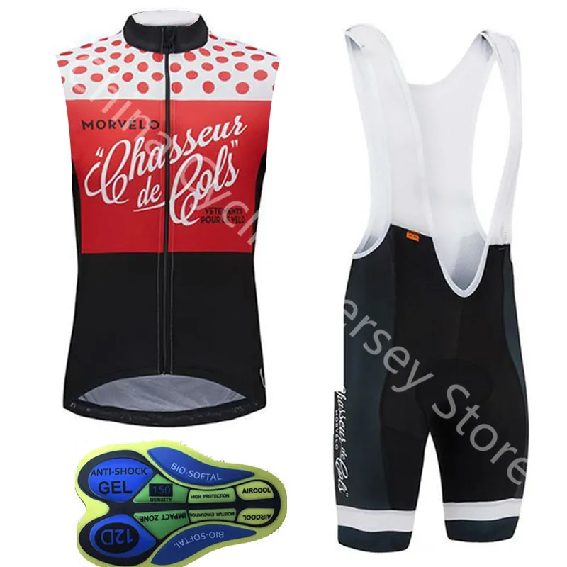 

Ropa ciclismo 2019 Summer Morvelo Men Sleeveless Cycling Jersey Bike sportswear set Quick Dry Breathable mtb Bicycle clothing