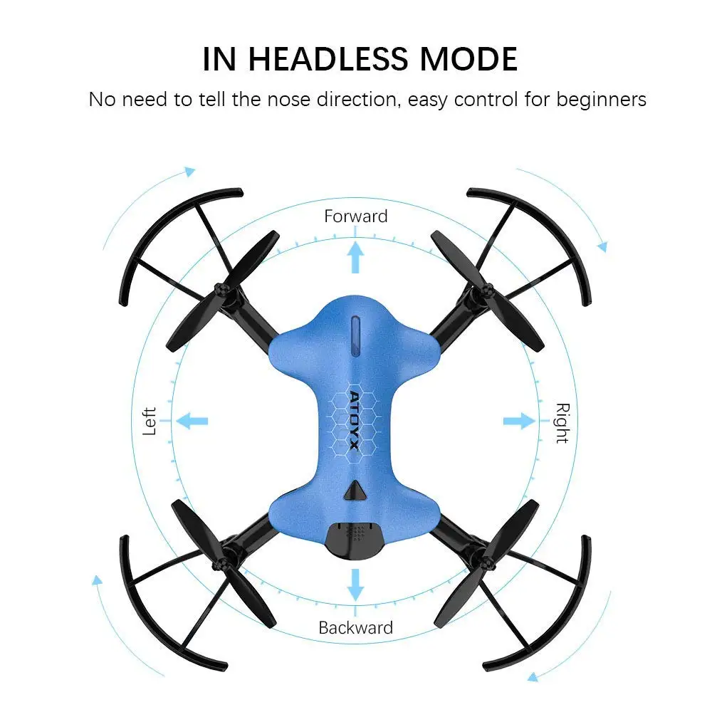 ATOYX Camera Drone With Camera HD Mini Quadcopter FVP WIFI With Wide Angle HD High Hold Mode Foldable Arm RC Dron Quadcopter ATOYX Camera Drone With Camera HD Mini Quadcopter FVP WIFI With Wide Angle HD High Hold Mode Foldable Arm RC Dron Quadcopter