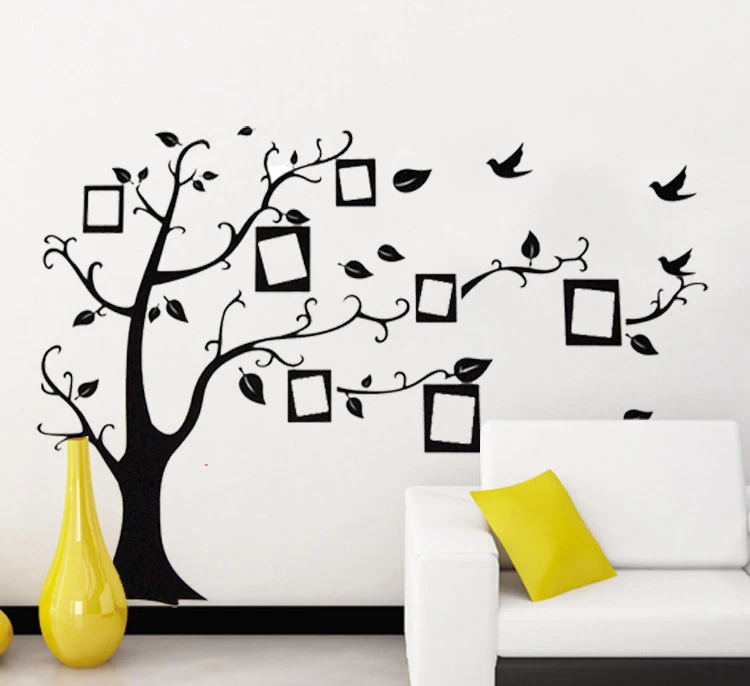 Nuevo Capitulo De La Foto Del Arbol De La Vid Flor Hoja Art Mural