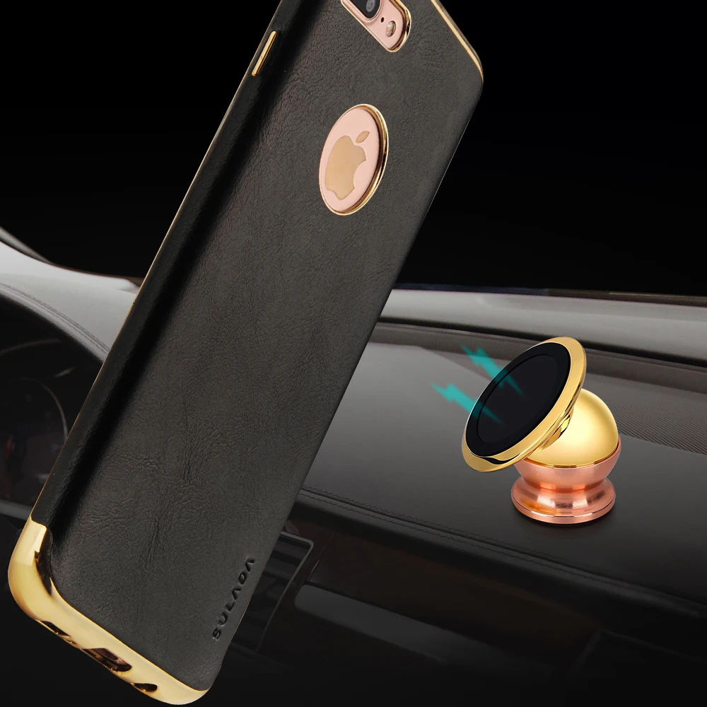 SULADA Luxury TPU Magnetic Case for iPhone 6 Case 6 s Plus Plating ...