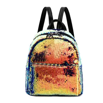 

Fashion Ladies Bear Pendant Travel Backpacks Women Kids School Bags Casual Sequins Knapsack Preppy Style Satchel Rucksack