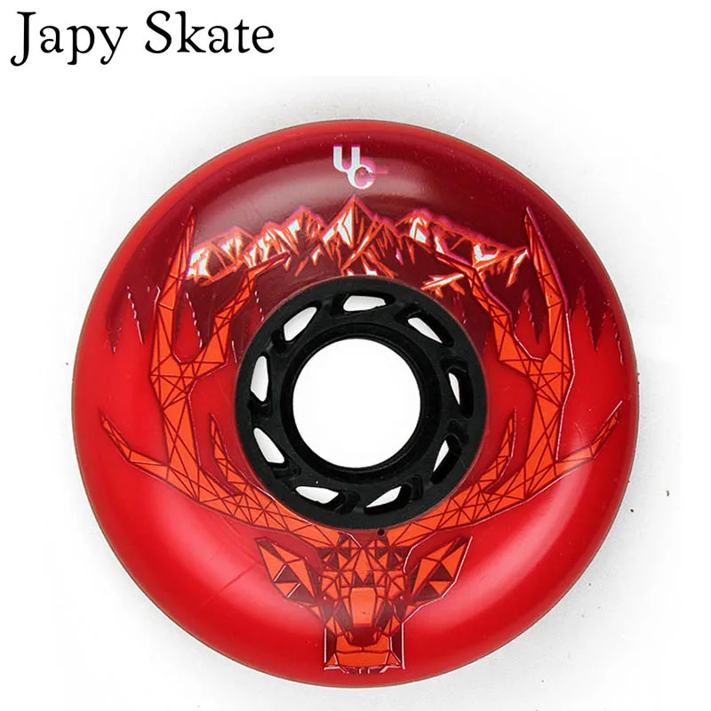 Japy Skate 2016 100% оригинал веществом колес Powerslide EVO Слалом Катание на роликах колеса СЕБА Powerslide Хорошее качество колеса