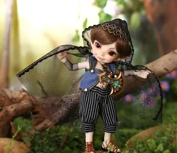 

Free shipping 1/7 bjd doll Toki