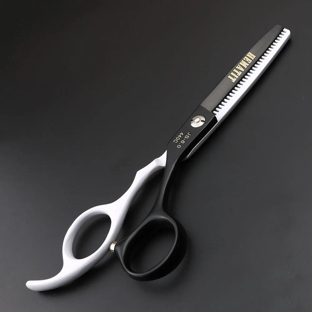 Профессиональные Парикмахерские ножницы дневной деревянный дизайн 6 дюймов ножницы для волос черный и белый Парикмахерские ножницы набор