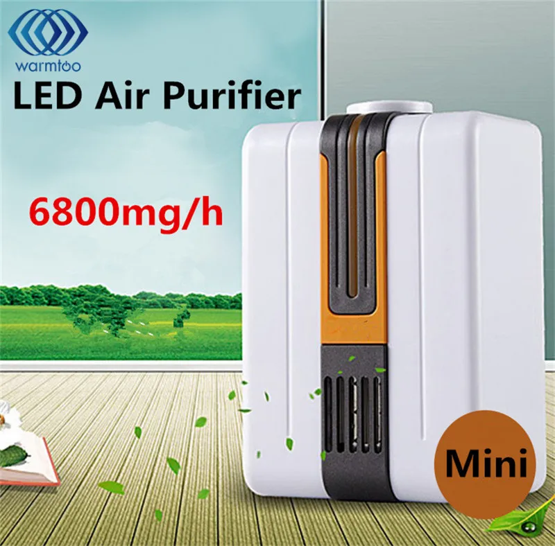 

110V-240V Air Purifier For Home Negative Ion Generator Remove Formaldehyde Smoke Dust Purification Portable Air Purifier AU Plug