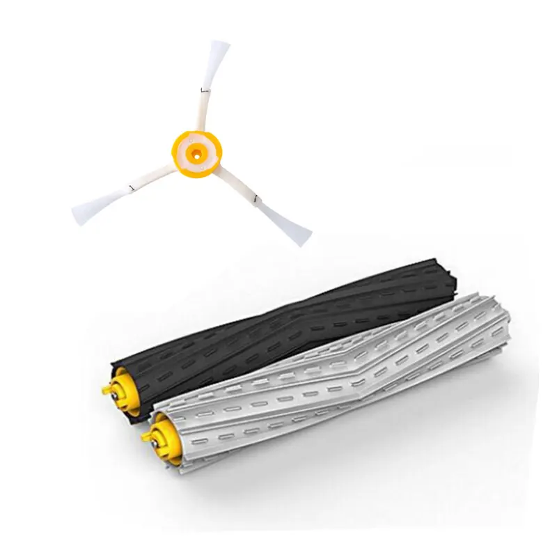 3Pcs Tangle-Free Debris Extractor Brush Replacement Kit iRobot Roomba 800 900 Series 870 880 980 Vacuum Robots Accessory Parts 3Pcs Tangle-Free Debris Extractor Brush Replacement Kit iRobot Roomba 800 900 Series 870 880 980 Vacuum Robots Accessory Parts