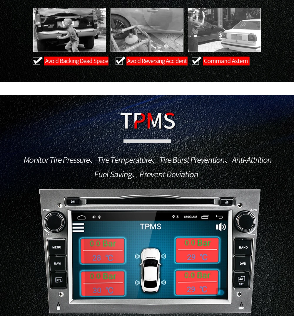 Best Kapud Car DVD Player with Buttons Touch Screen Stereo GPS Navi For Volkswagen Touarg with BT/MIC/DAB/OBD/Mirror Link 13
