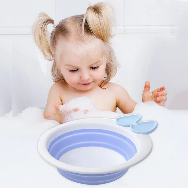 Buy Baby Children Washbasin Multifunctional Portable Collapsible Basin Tub