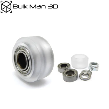 

Poly Carbonate Xtreme Mini V wheel Kit Assy for V-Slot rail , CNC Kit , V Slot , Solid wheel