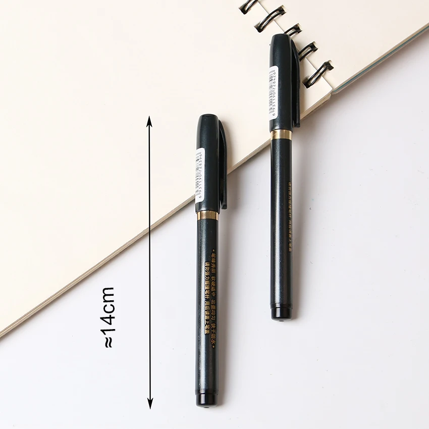 1 шт. мягкая кисть для каллиграфии, нейтральная ручка, многофункциональная ручка, канцелярские принадлежности для офиса, Размеры s m l
