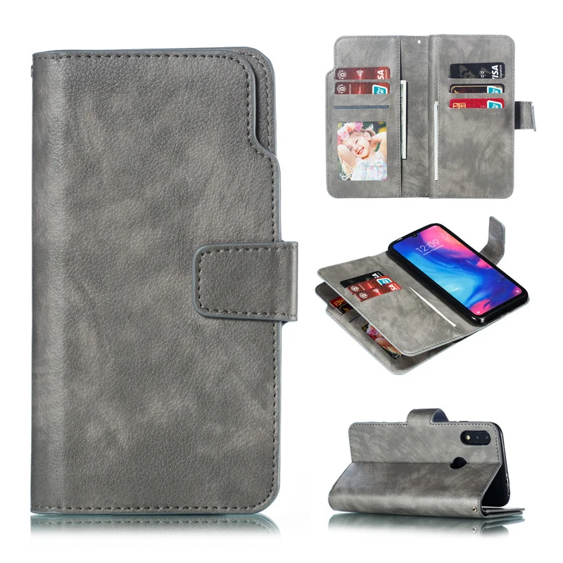 Wallet Mi9 Flip Case For Xiaomi Mi 9 8 Lite Redmi 6A Note 4 4X 5 6 Pro Card Slot Xiomi Note7 Stand Cover Luxury Leather Celular