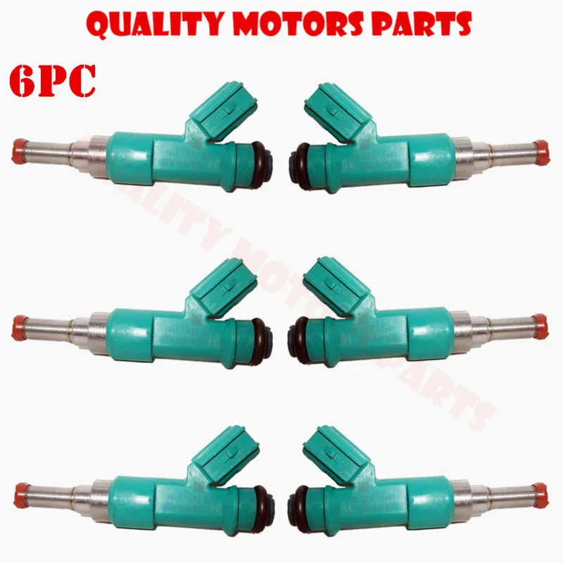 Brand 6pc 3.5L 2GR engine fuel injectors set for Lexus 2010 2017 ES350