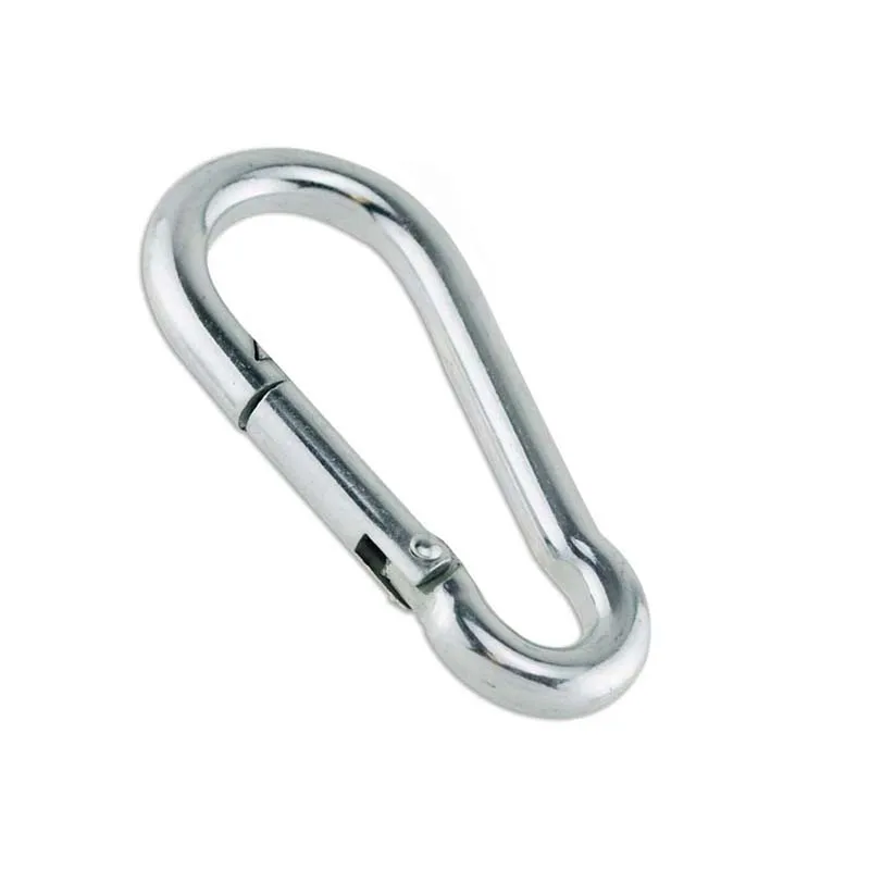 

Dropshipping Hammock Carabiners and hooks,Spring Clip Spring hook with nut,carbine hook, carabiner for outdoor Camping
