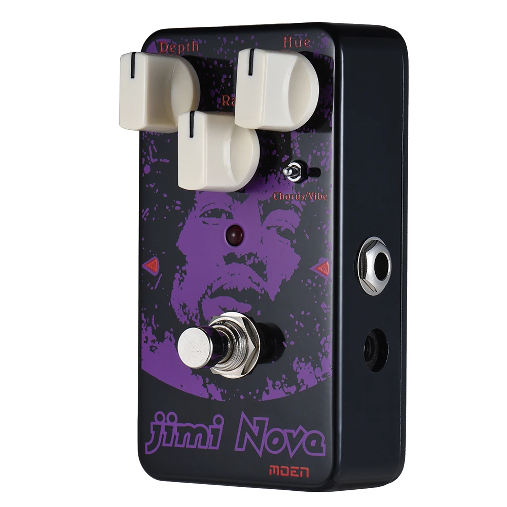 Pedal de Efeito para Guitarra Novidade Moen Am-vb Jimi Nova Coro - Vibração True Bypass - Image 4