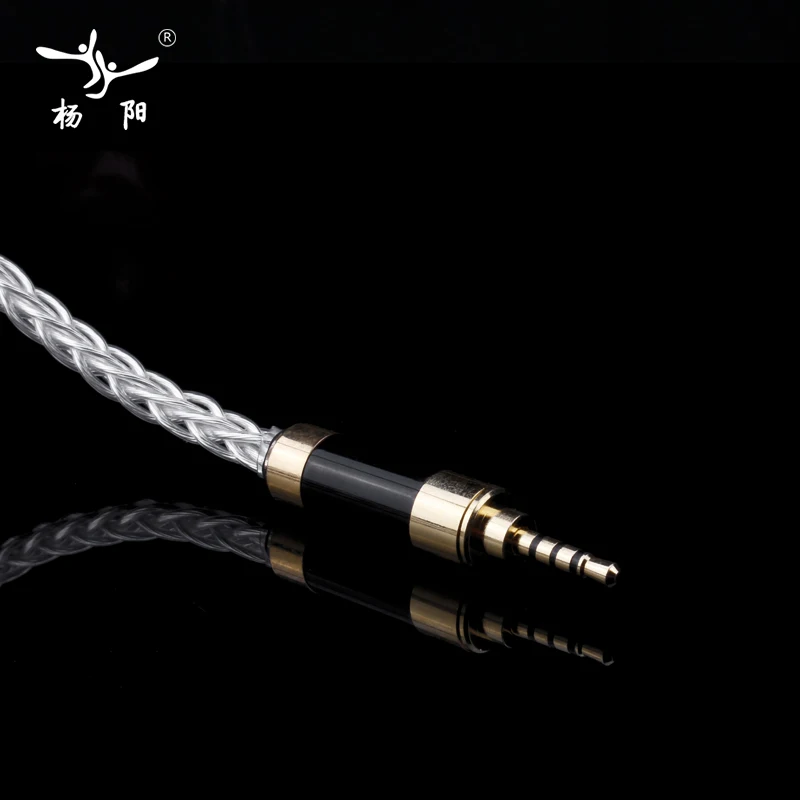 Посеребренный Hi Fi кабель YYAUDIO 2 5 мм TRRS сбалансированный к XLR для Astell & Kern AK100II AK120II