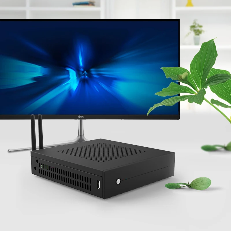 Intel Celeron J1900 Mini PC Barebone Linux Windows 10 Desktop Thin client Macro Computer free shipping Intel Celeron J1900 Mini PC Barebone Linux Windows 10 Desktop Thin client Macro Computer free shipping