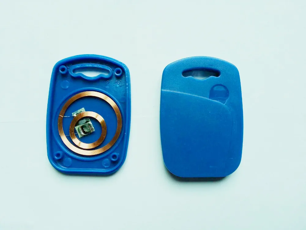 

(5 pcs/lot) EM4305 T5577 UID Dual Chip RFID Proximity Token Card Writable Keyfob Keychains 125KHz 13.56MHz for Access Control