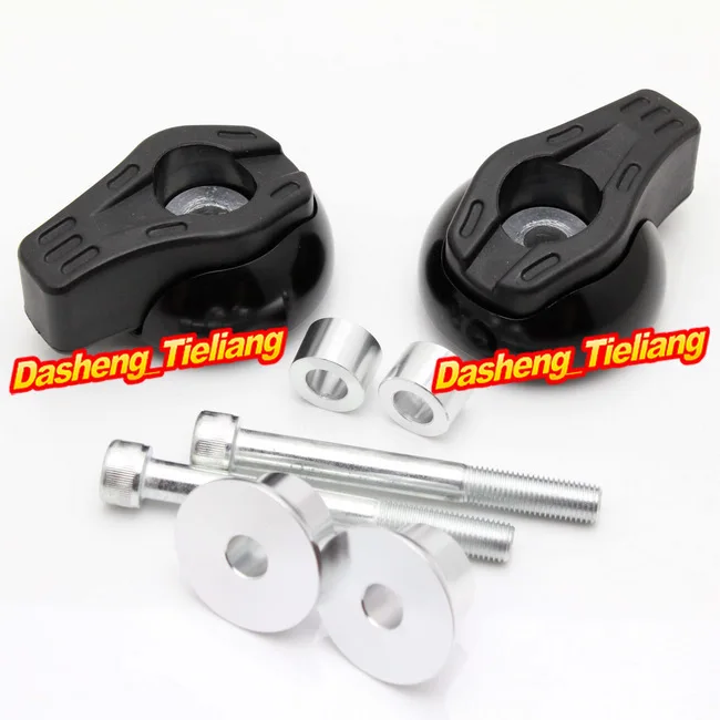 

For Yamaha FZ6R 2009 2010 2011 2012 Frame Sliders Crash Pads Protector, Motorcycle Spare Parts Accessories, Black Color
