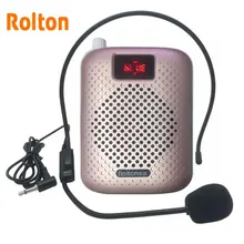 Rolton K500 Bluetooth громкий динамик микрофон голосовой усилитель для Мегафона динамик поддерживает fm-радио TFCard mp3-плеер