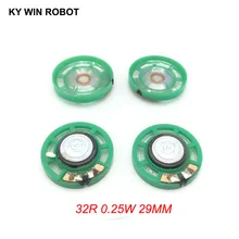 #Special Offers 5pcs/lot New Green Ultra-thin Mini speaker 32 ohms 0.25 watt 0.25W 32R speaker Diameter 29MM 2.9CM thickness 9MM #Special Offers 5pcs/lot New Green Ultra-thin Mini speaker 32 ohms 0.25 watt 0.25W 32R speaker Diameter 29MM 2.9CM thickness 9MM