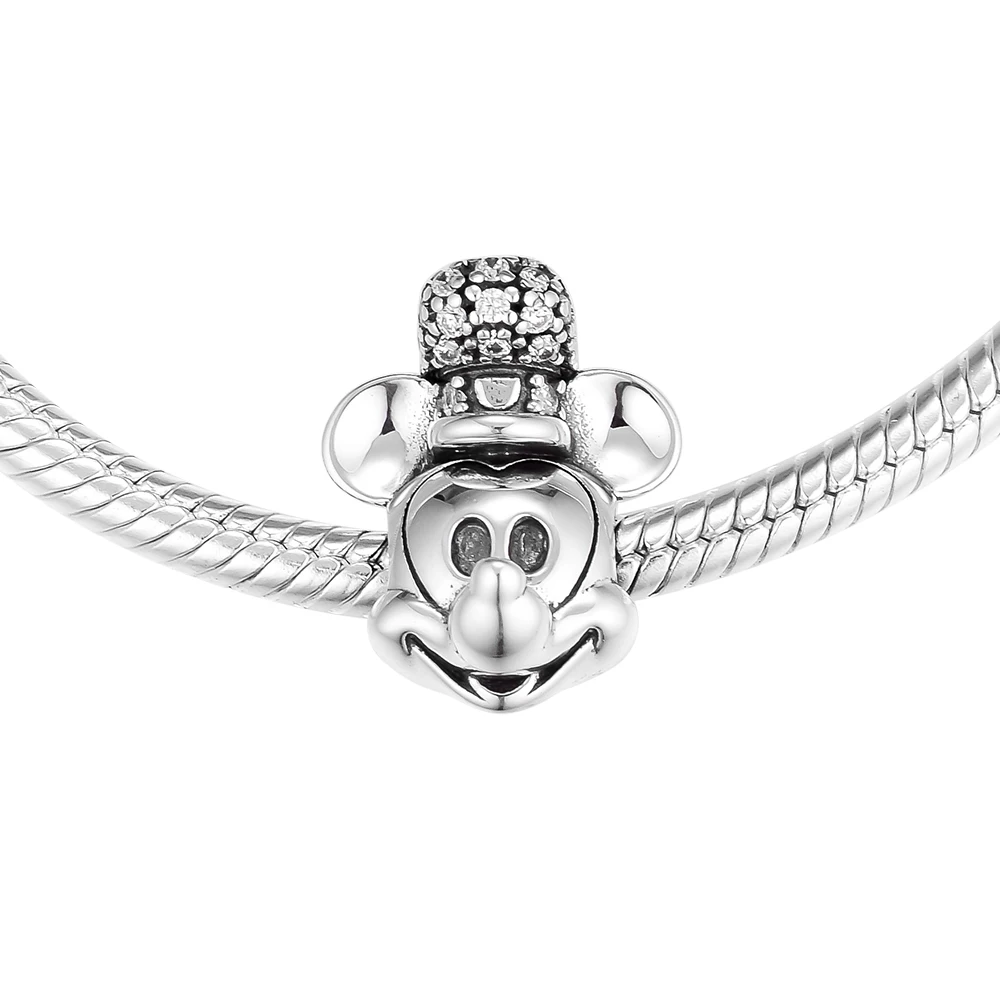S925 Sterling Silber Perle Disney Perlen Schmuck Charms im European Bead Stil