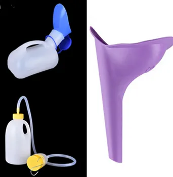 

400/750/1000/1700ml Women Urinal Outdoor Travel Camping Portable Female Urinal Soft Silicone Urination Device Stand Up&Pee