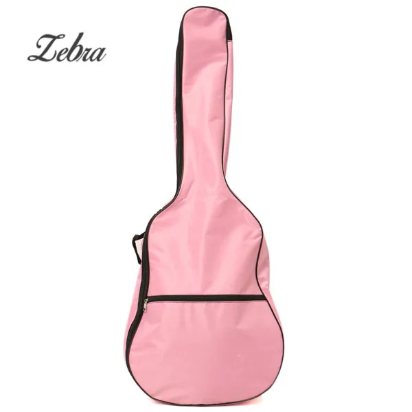 Новинка розовые нейлоновые мягкие ремни Zebra 104 см сумка для гитары чехол рюкзак 39