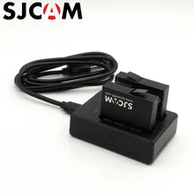 SJCAM M20 2PCS Rechargeable Li-ion Batteries + Dual battery Charger For SJ CAM M20 Sports Action Camera Accessories