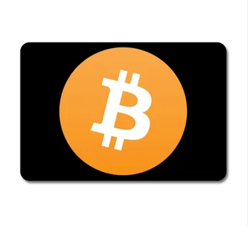 

Cryptocurrency Bitcoin Logo Designs Nature Rubber Table Mouse Pad Laptop Computer Enclosure Mousepad Mat