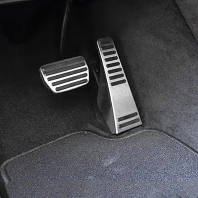 Us 23 66 30 Off Car Foot Rest Stainless Steel Accelerator Gas Brake Pedal Accessories For Volvo Xc90 V90 S90 2017 2016 Floor Mats Rugs In