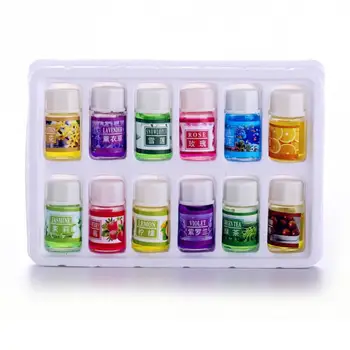 

12pcs/set Car Essential Oils Car Natural Plant Essential Air Humidifier Freshener Water Soluble Perfume Oil CAR-partment