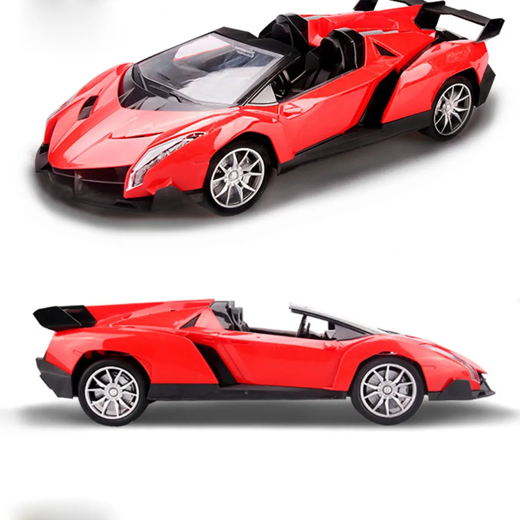 RC Drift Car Toy Cool LED Light USB 2.4G High Speed Remote Control Cars Racing Controlled Racing Cars buggy Kids Toys 4.10