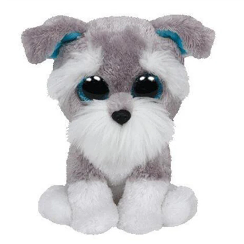 stuffed schnauzer dog