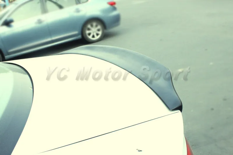Real Carbon Fiber Duck Tail Trunk Spoiler Lip Wing fits 2009-2013 Toyota Corolla