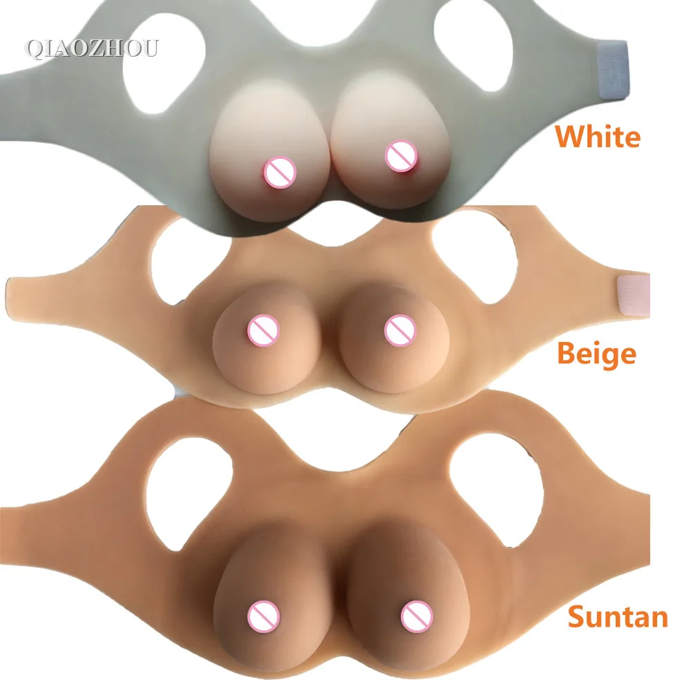 6 artificial silicone breast boobs