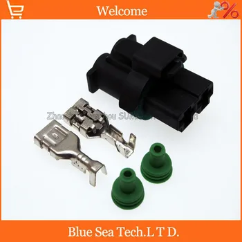 

10 sets 2 Pin 8mm Car connector,2P Auto plug,automobile electrical connector for car motorcycle Truck etc.