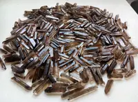 500 Carat Bulk Lot Natural Smokey Quartz Crystal Points (10-20 pcs) Smoky Wands 1