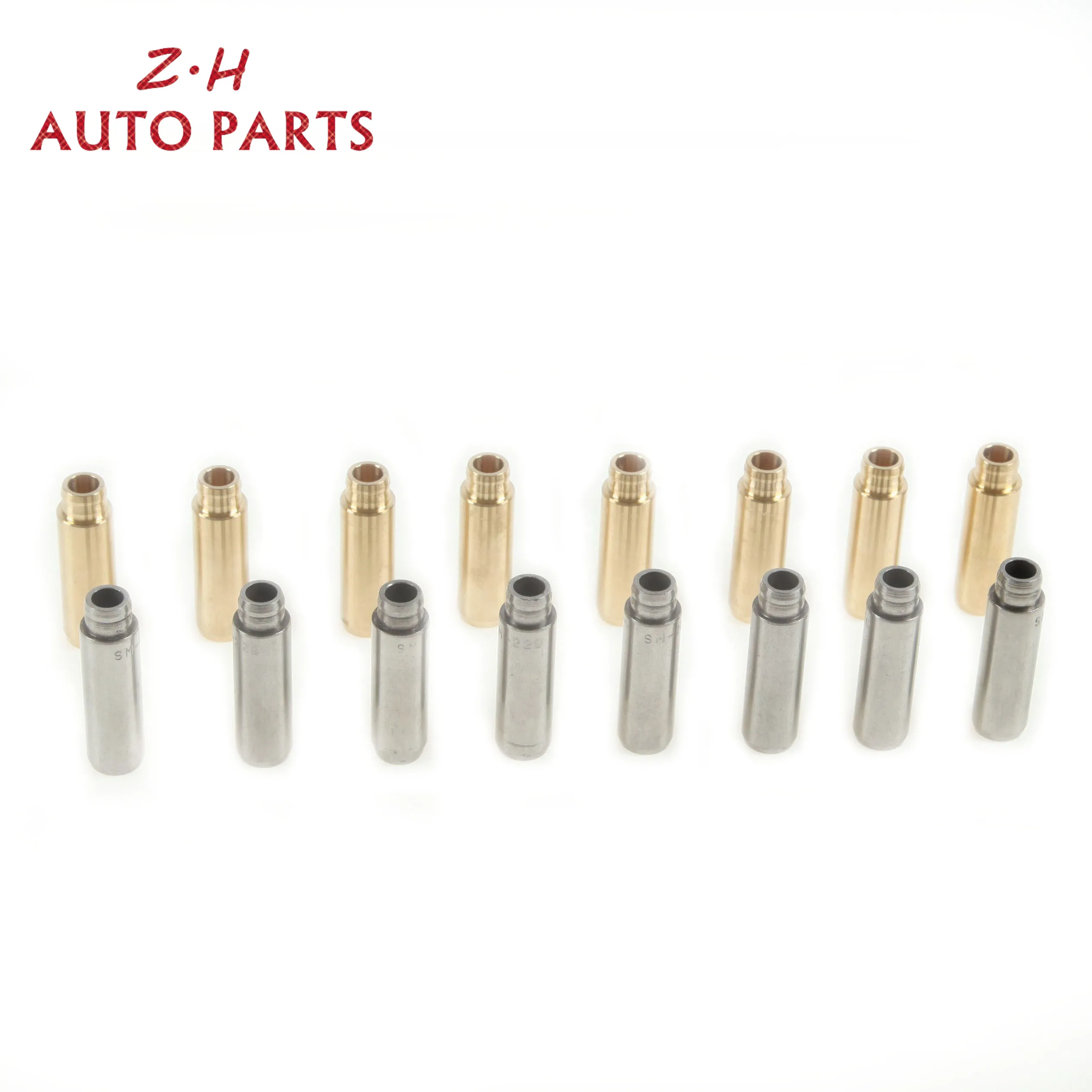 

New 16 Pcs Engine Part Valves Shaft Guides 6mm Valve Guide Pipe For Audi A3 A4 A5 A6 VW Skoda Seat 1.4 1.8 2.0 TSI Duct Catheter