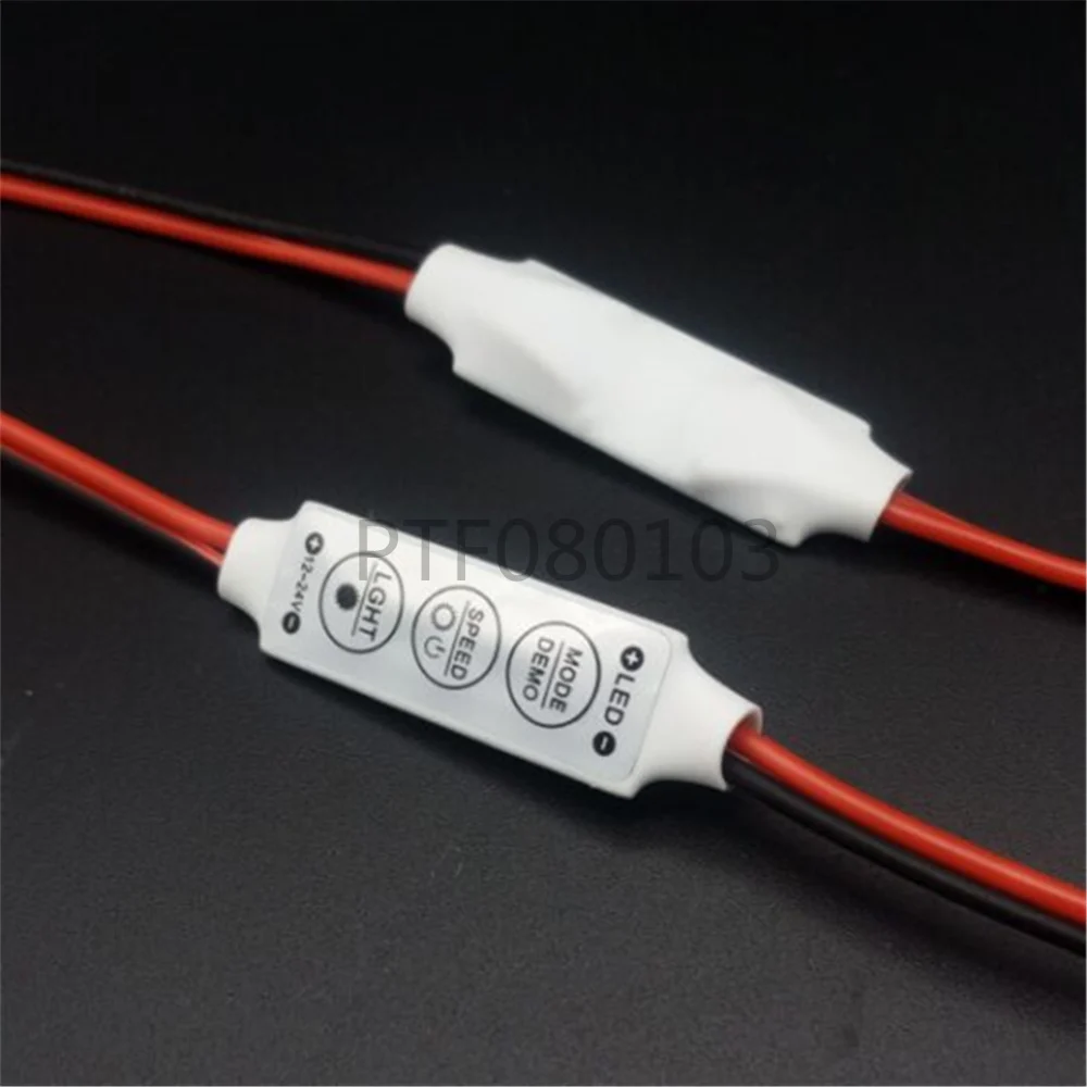 20 шт. регулятор яркости светодиодных ленсветильник 12 в пост. Тока 24 В|mini led dimmer