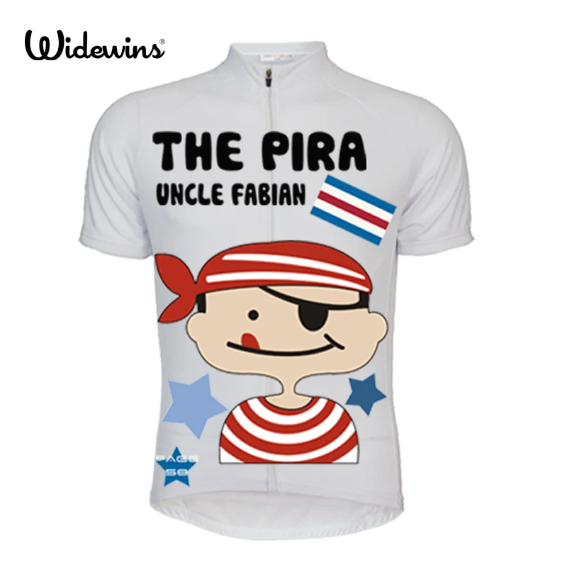 Men Cycling Jersey the pira uncle fabian Summer Black Cycling Team