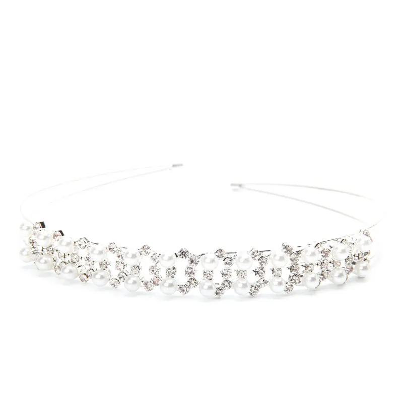Свадебная повязка на голову с искусственным жемчугом|crown tiara|bridal weddingpearl hair |