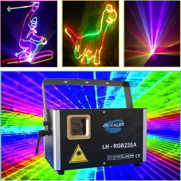 

factory direct sale cheap price laser lights 1.5W RGB magic show stage light projector