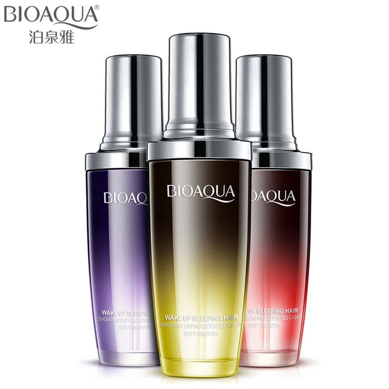 

BIOAQUA Brand Perfume Hair Care Essential Oil Hair Scalp Treatment Pure Argan Moisturizer Repair Hair Serum For Dry Hair Types