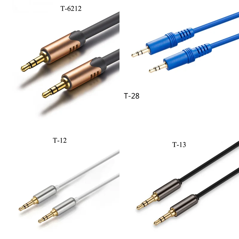 3.5mm Aux Cable 3.5mm Jack Audio Cable Male To Male Stereo Headphone