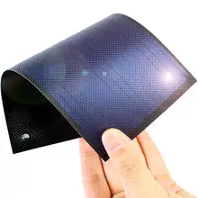flexible amorphous thin film solar panel manufacturers Small placa solar fotovoltaica Power Cells Battery sun charging 1W/1.5V high efficiency amorphous silicon thin film solar cells